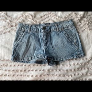Denim shorts
